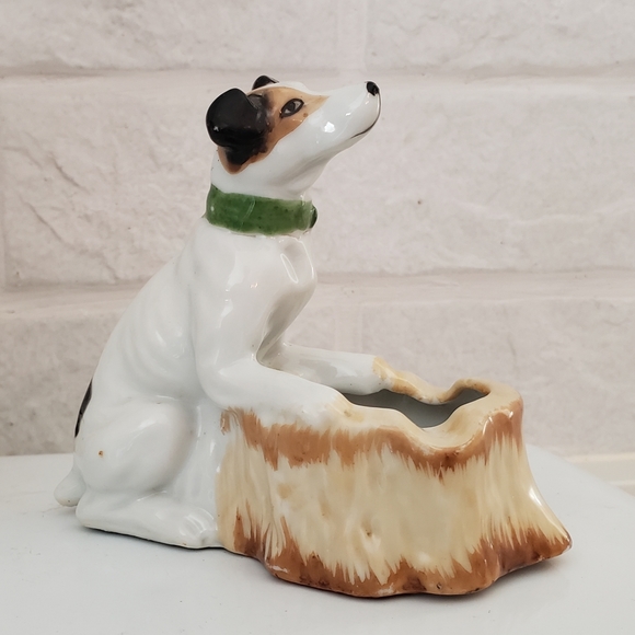 Vintage Porcelain  Dog Other - Antique Porcelain Dog, Pre-owned